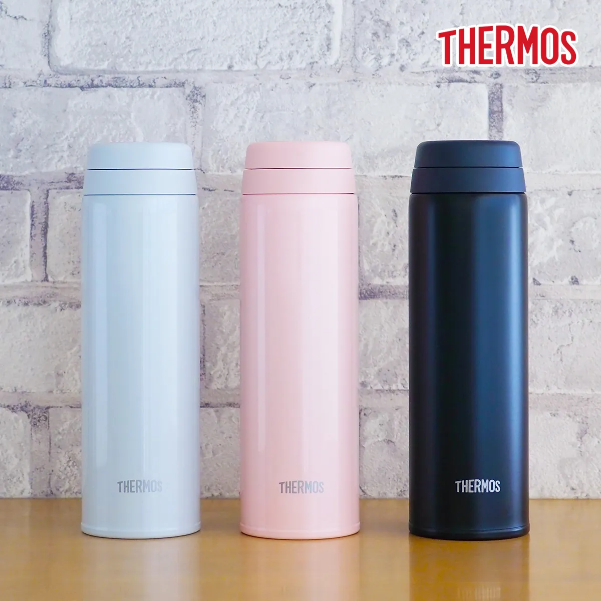 Thermos - JOR-500 SPK Water Bottle 500 ml Shell Pink
